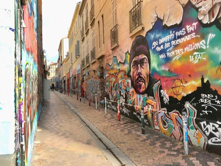 Studio Au Coeur De Marseille Exteriör bild